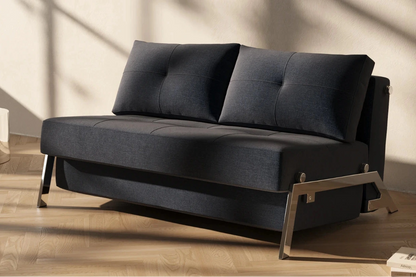 Innovation Cubed Chrom 160 Sofa ohne Armlehnen