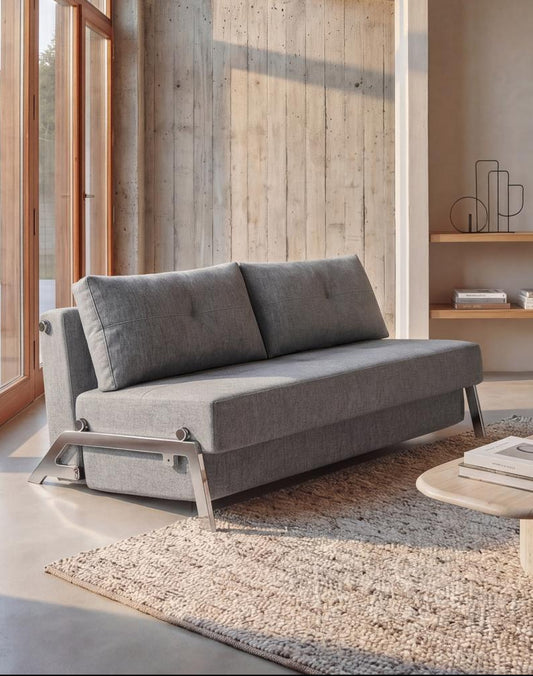 Innovation Cubed Chrom 140 Sofa ohne Armlehnen