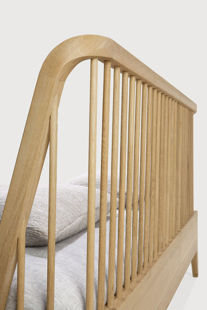 Ethnicraft Spindle Eiche Bett 160 cm - Vorführmodell