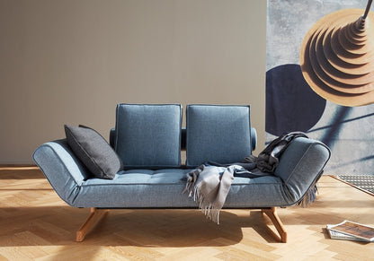 Innovation Ghia Wood Sofa mit Armlehnen