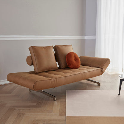 Innovation Ghia Chrom Sofa mit Armlehnen