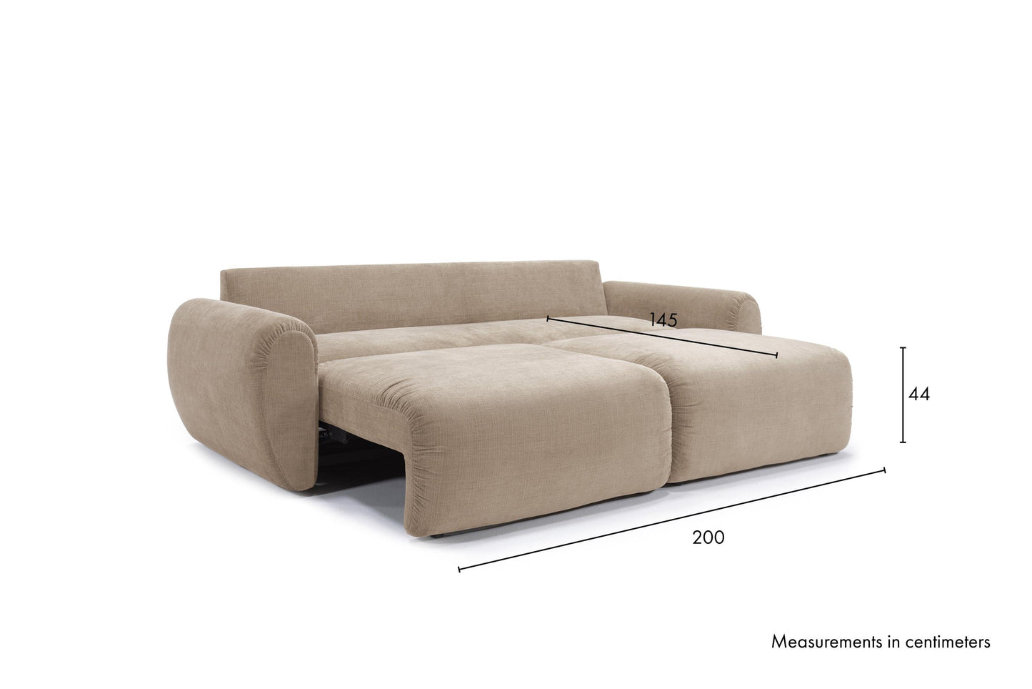 Innovation Norum Curve Sofa mit Armlehnen