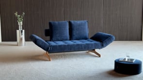 Innovation Ghia Wood Sofa mit Armlehnen