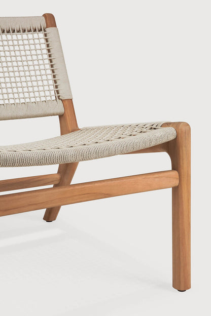 Ethnicraft Jack Woven Loungesessel