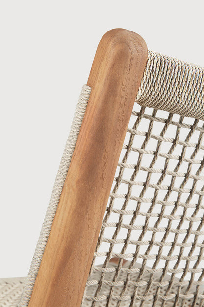 Ethnicraft Jack Woven Loungesessel