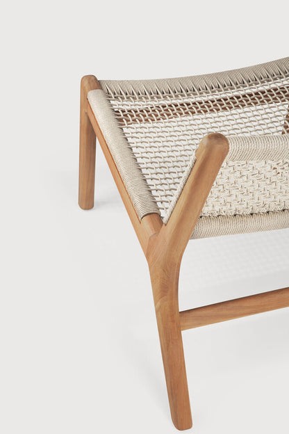 Ethnicraft Jack Woven Loungesessel