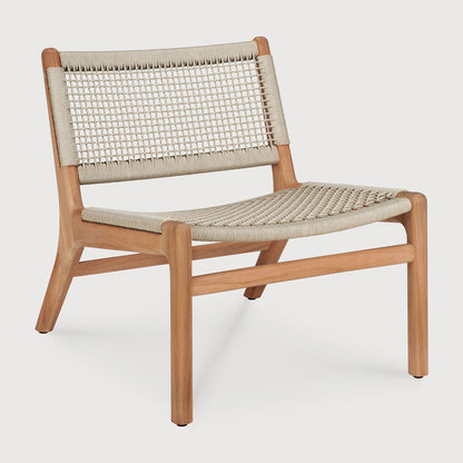 Ethnicraft Jack Woven Loungesessel