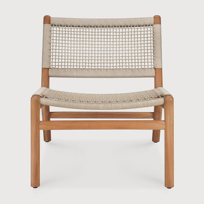 Ethnicraft Jack Woven Loungesessel