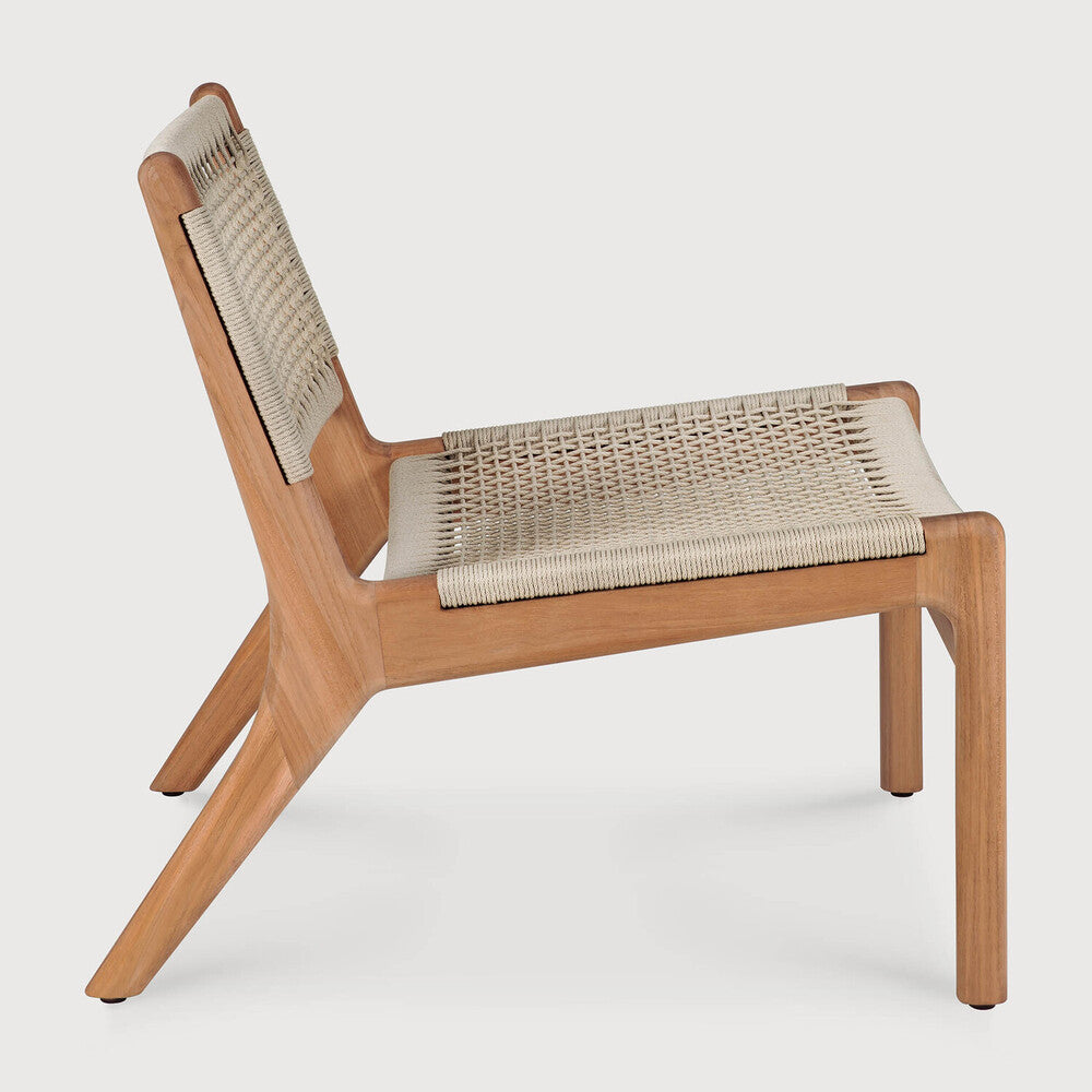 Ethnicraft Jack Woven Loungesessel