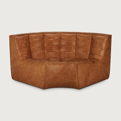Ethnicraft N701 Leder Modulsofa