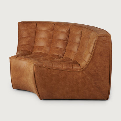 Ethnicraft N701 Leder Modulsofa