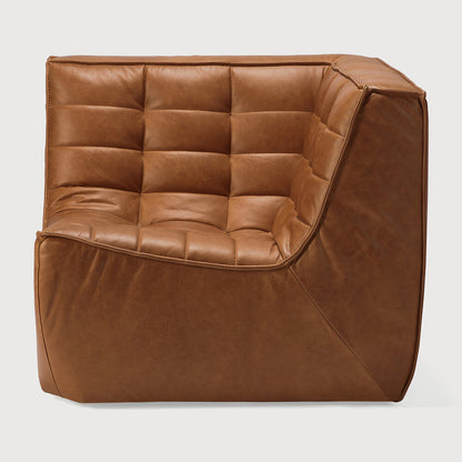 Ethnicraft N701 Leder Modulsofa