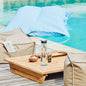Jan Kurtz Teak NEWPORT Couchtisch für Draußen