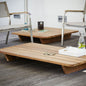Jan Kurtz Teak NEWPORT Couchtisch für Draußen