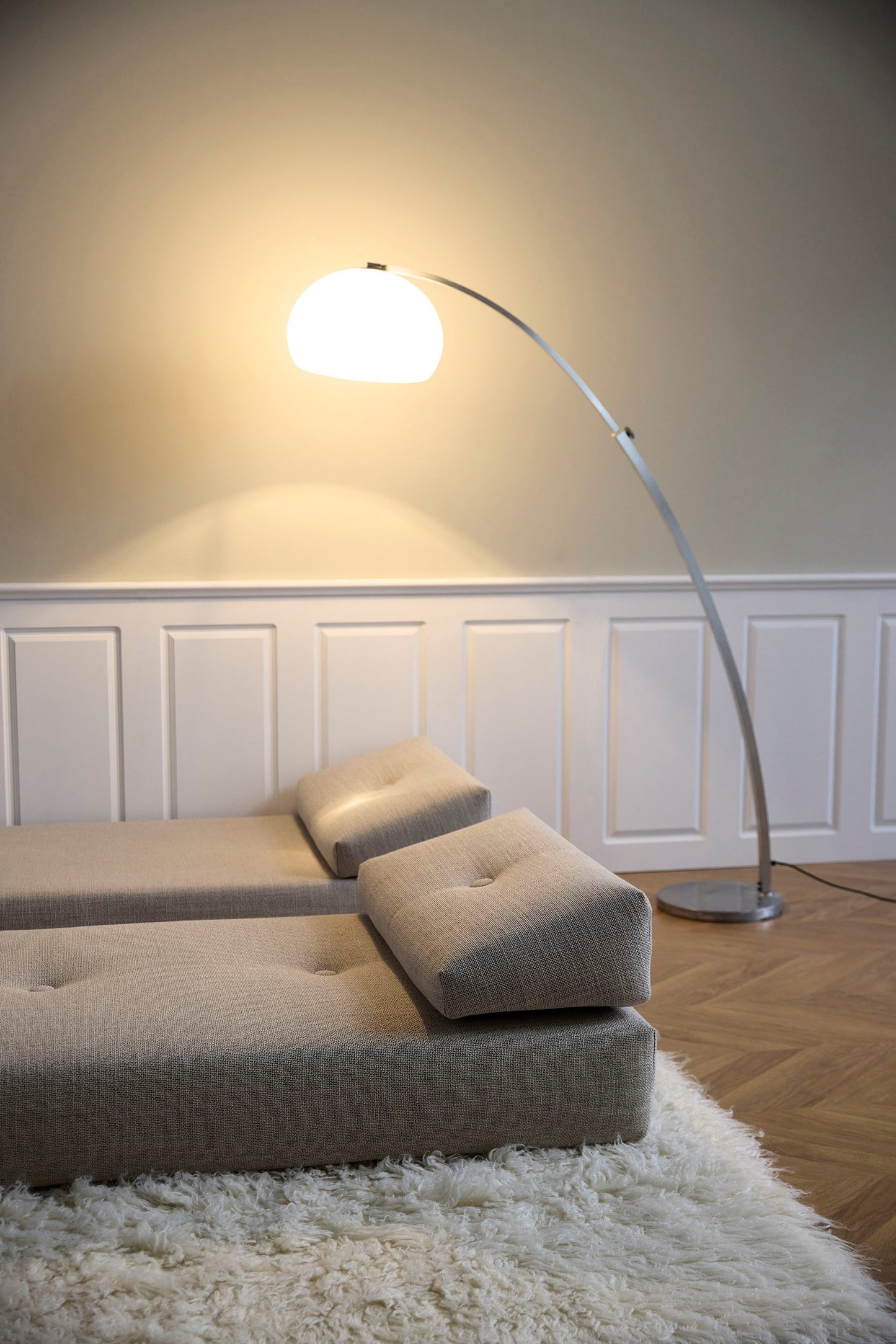 Innovation Sigmund Wood Sofa ohne Armlehnen