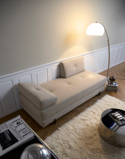 Innovation Sigmund Wood Sofa ohne Armlehnen