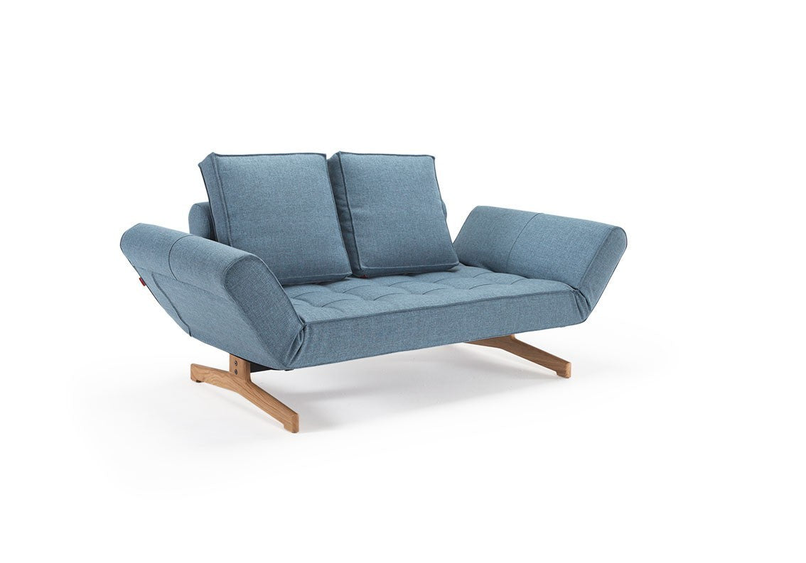 Innovation Ghia Wood Sofa mit Armlehnen
