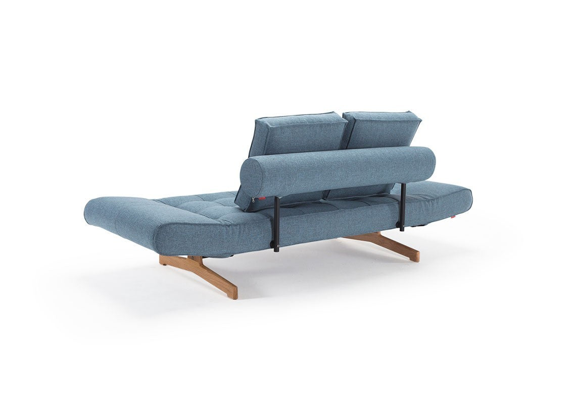 Innovation Ghia Wood Sofa mit Armlehnen
